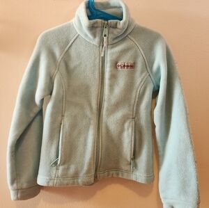 🧊 Columbia Fleece Jacket – Size XS (Geyser Blue)